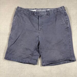 Suitsupply Porto Short Int Mens Size 34 Navy Blue Cotton Chino Shorts B1149I